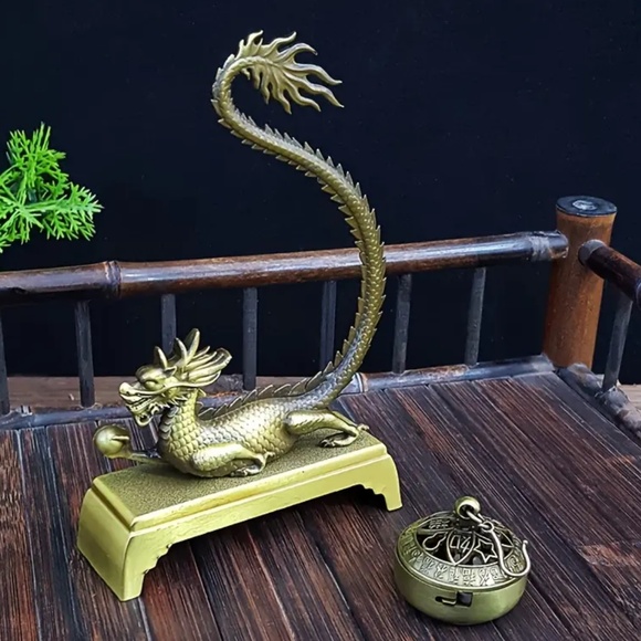 🚨RESTOCKED!🚨. NEW! Bronze Dragon Incense Holder! - Picture 3 of 8